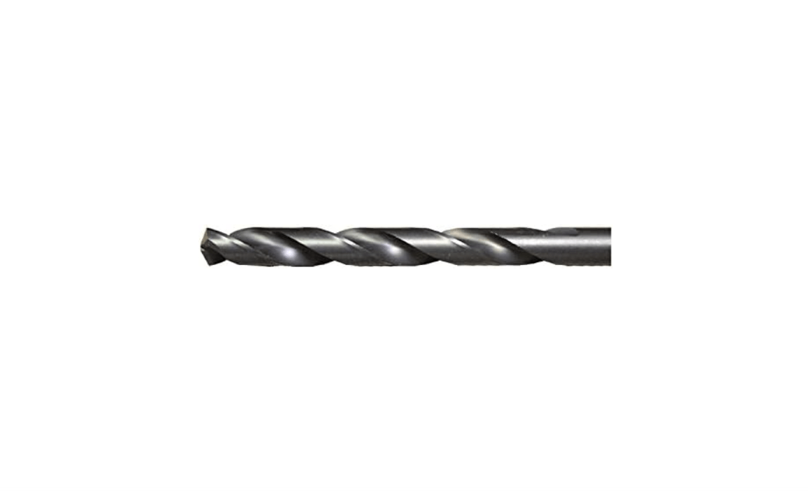 Viking Drill and Tool 6100 0 Type 240 Black Finish Jobber Drill 118 Degree Point HSS Bit (6 Pack), 15/32" 