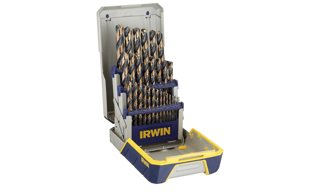Irwin Tools IRWIN Drill Bit Set, High-Speed Steel, 29-Piece (3018005)
