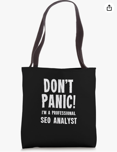 SEO Analyst Tote Bag
