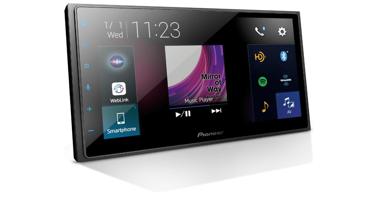 Pioneer DMH-2660NEX 6.8" Capacitive Touchscreen, Double Din – Wired Apple CarPlay & Android Auto, Amazon Alexa, Bluetooth, Backup Camera, FLAC, HD...
