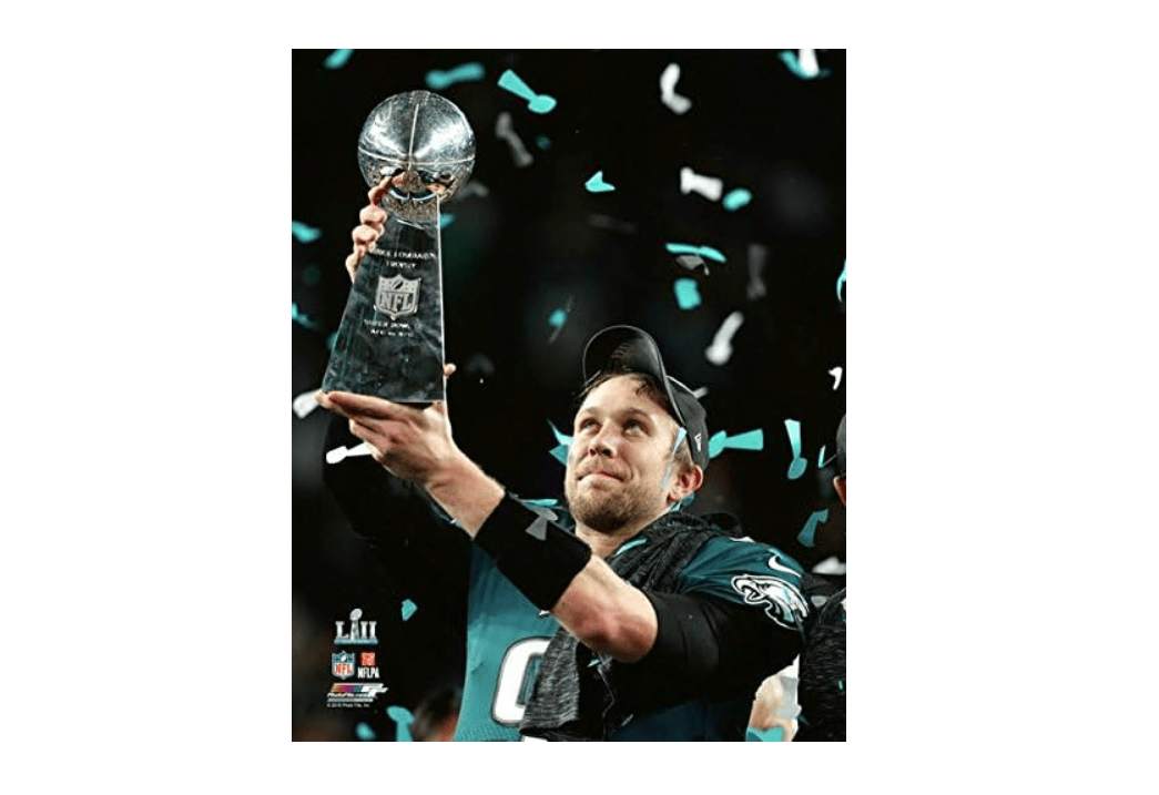 Nick Foles Philadelphia Eagles S B LII MVP 8×10 Photo Poster | Official NFL Licensed Collectible | Eagles Championship Wall Art Gift for Fans, Man Cave,...
