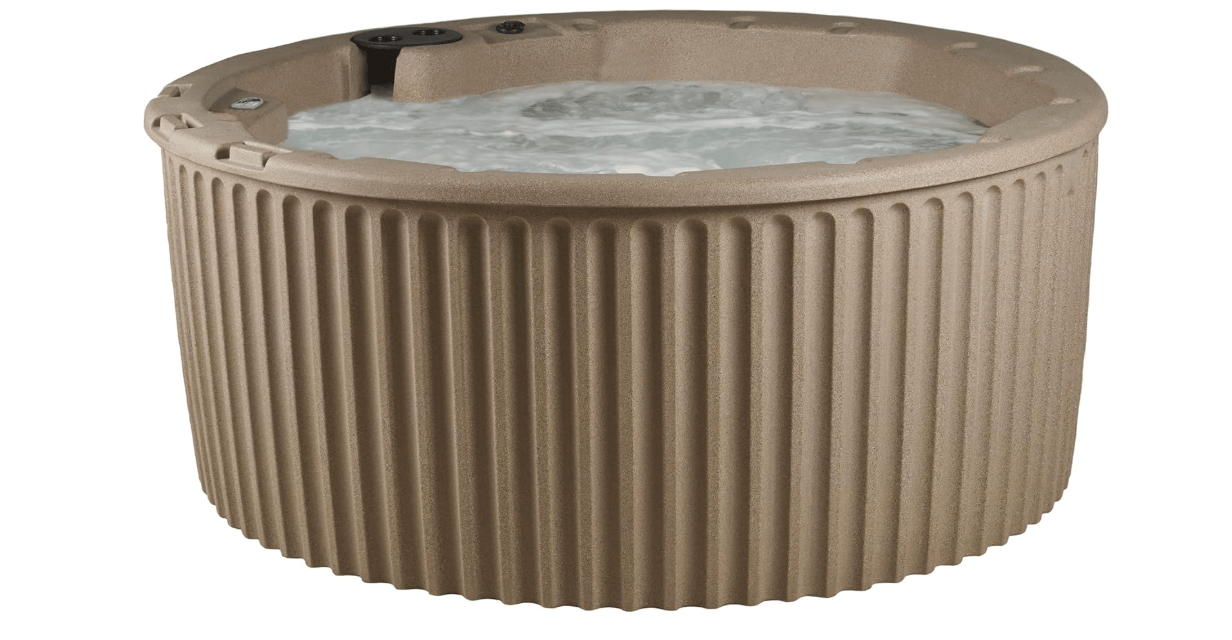 Outback Hot Tub, Fits 6 People, Standard Outlet Compatible, 20 Massage Jets, Cover Included, Made in USA, Aqualife by Strong Spas
