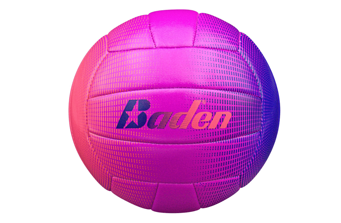 Baden | Fun Design | Official Size & Weight Indoor & Outdoor Volleyball | Bright & Beachy! Soft Touch Synthetic Leather, Durable Stitching |All...
