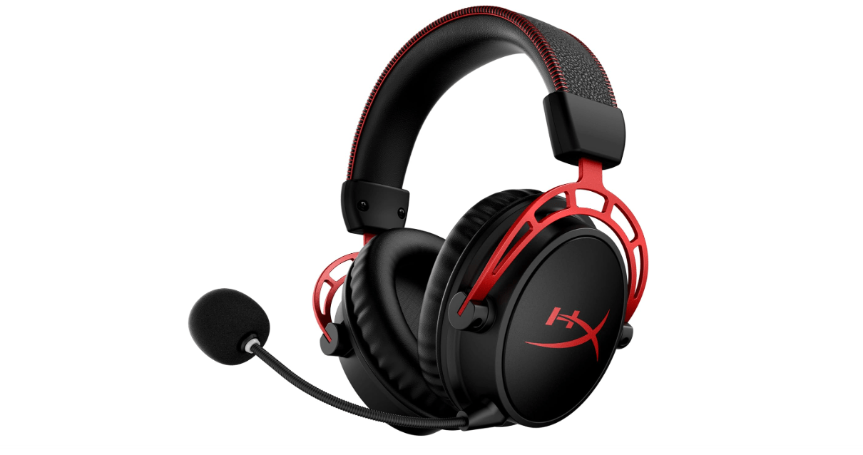 HyperX Cloud Alpha Wireless - Gaming Headset for PC, 300-hour battery life, DTS Headphone:X Spatial Audio, Memory foam, Dual Chamber Drivers,... 