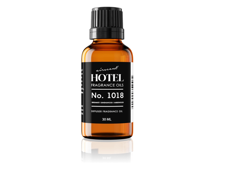 AirScent Hotel Diffuser Oil No. 1018 - Bergamot, Sandalwood Amberwood - Hotel Scent Dupe - Premium Fragrance Oil for Ultrasonic and Waterless Diffusers and...
