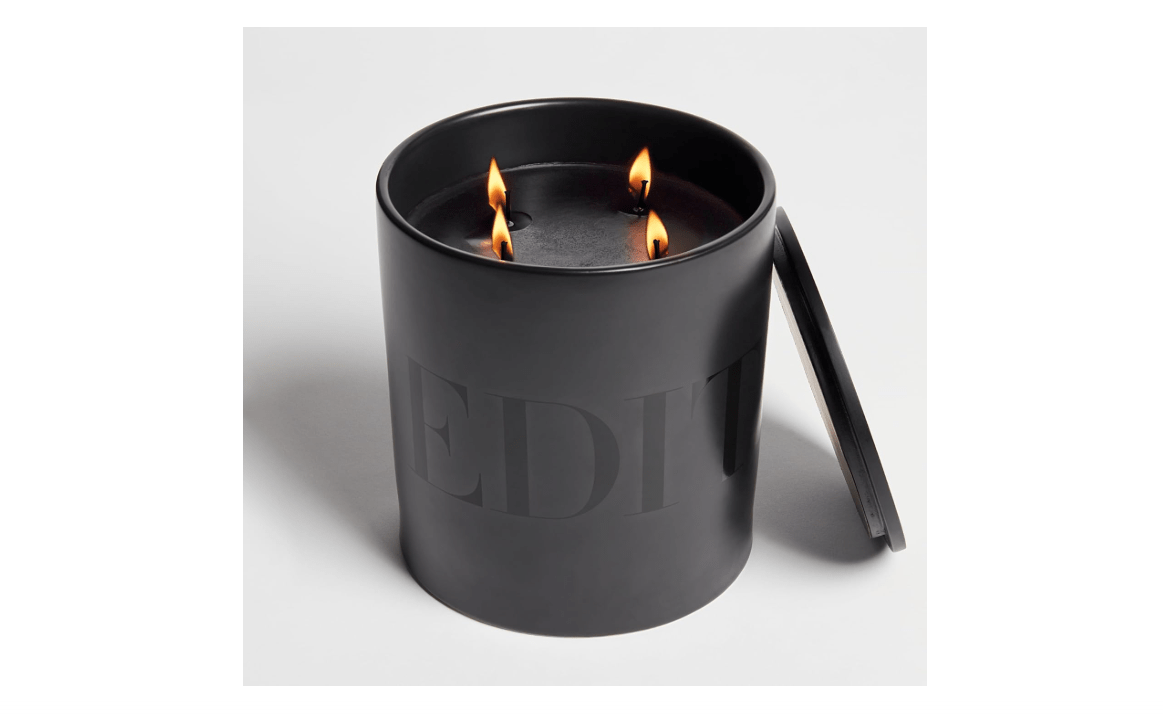 EDITION Candle - Luxury Hotel Exclusive Scent - Notes of Black Tea, Sicilian Bergamot, and Cedarwood - Extra Large Candle - 4 Wicks - 70 oz.
