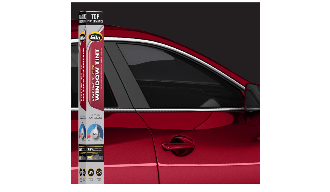 Gila® Heat Shield Elite™ 35% VLT Automotive Ceramic Window Tint DIY Advanced Heat Control Glare Control 2ft x 6.5ft (24in x 78in)
