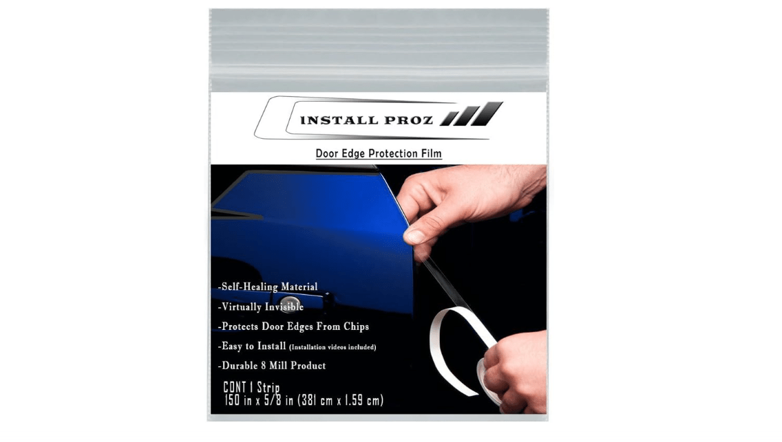 Install Proz * Self-Healing Clear Paint Protection Film Kits (Door Edge Protection Film 150" x 5/8")
