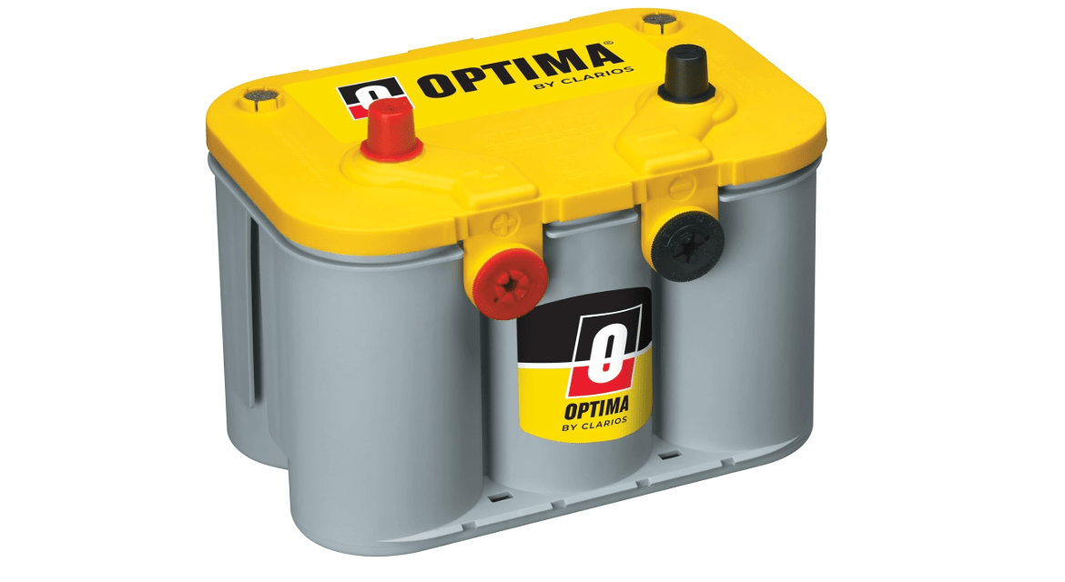 OPTIMA Batteries High Performance D34/78 YellowTop Dual Purpose Sealed AGM Car, Truck and SUV Battery, 750 CCA, Dual Terminal, Maintenance Free, Versitile... 