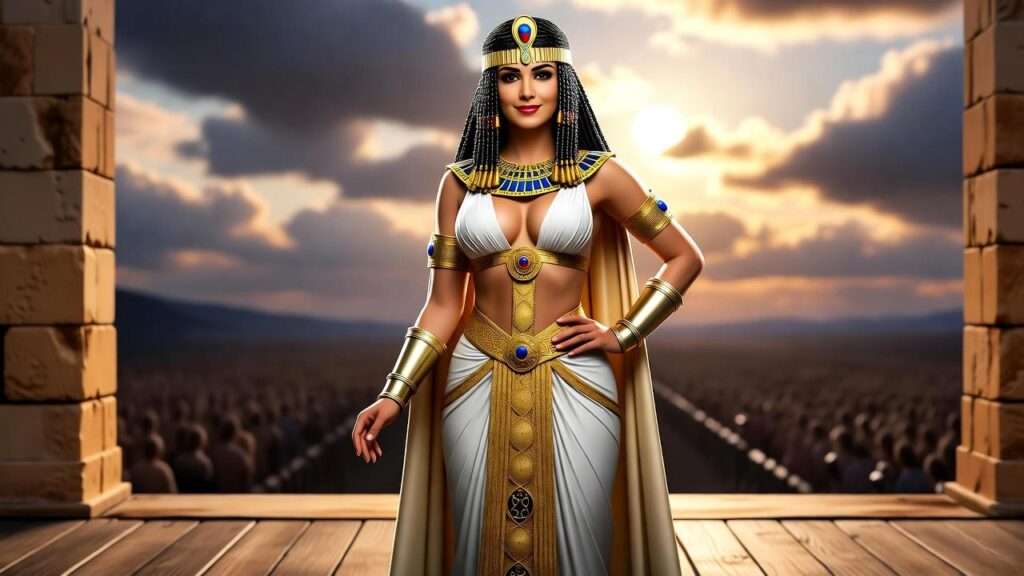 as cleopatra