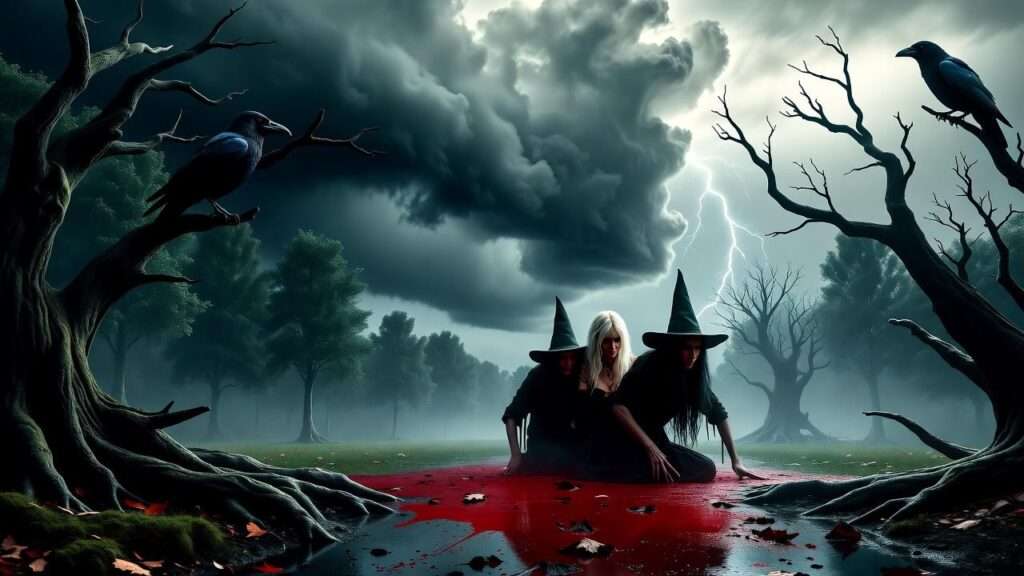 3 examples of imagery in macbeth act 1