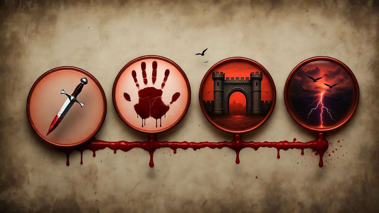 Macbeth Act 2 turning points timeline – dagger, murder, discovery, omens