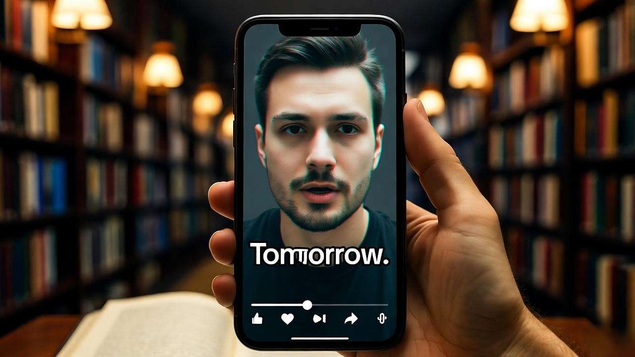 TikTok “Tomorrow” speech edit on phone – Macbeth in modern pop culture