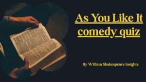 As You Like It comedy quiz