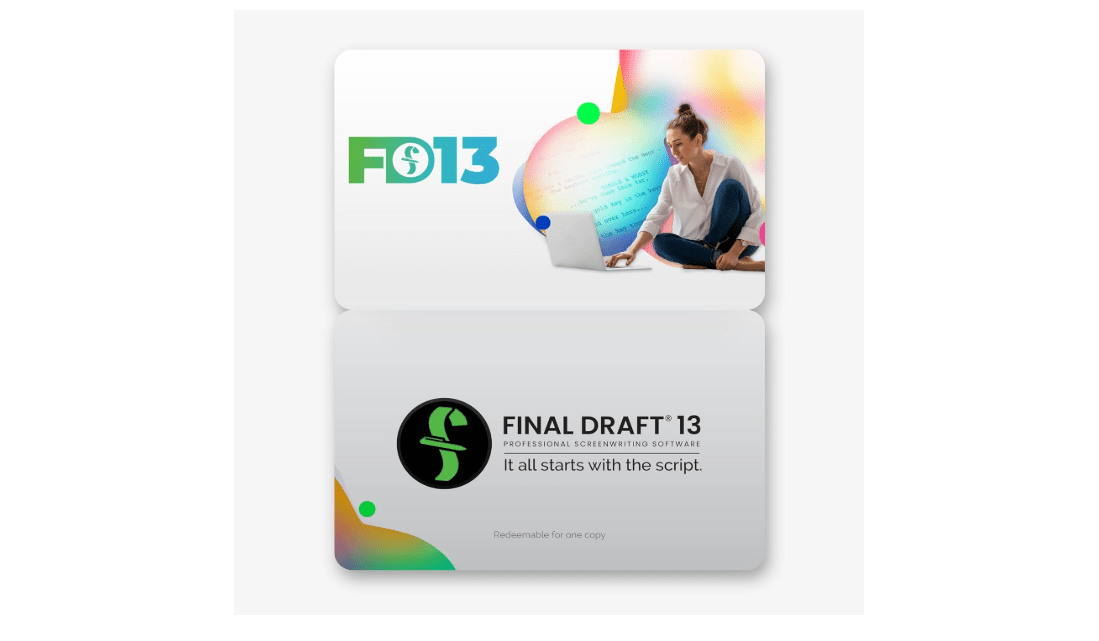 FINAL DRAFT 13 - Professional Screenwriting Software For Screenwriters With Industry Standard Formatting and Writing Project Planning Productivity Tools