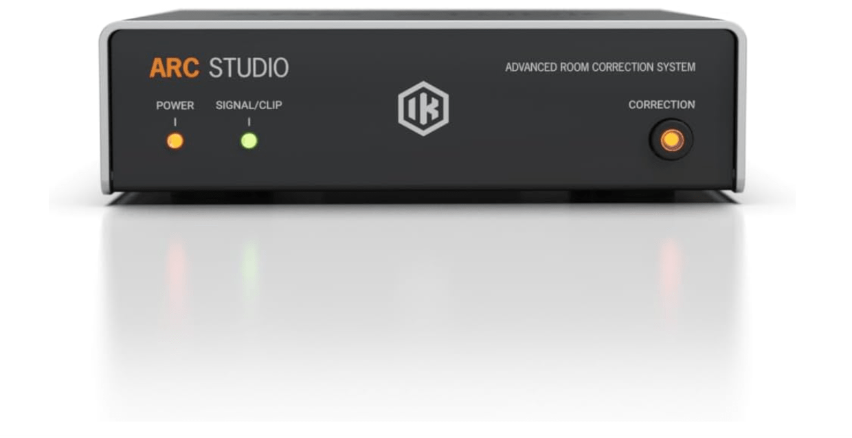 IK Multimedia ARC Studio Processor with Advanced Room Correction Software, and Stand-Alone Correction Processor for Pro Audio