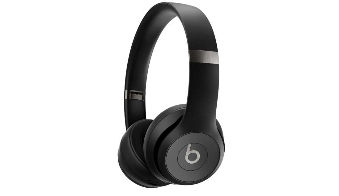 Beats Solo 4 - Wireless Bluetooth On-Ear Headphones, Apple & Android Compatible, Up to 50 Hours of Battery Life - Matte Black