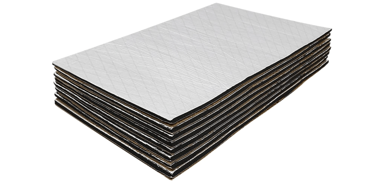 GOSCHE 394 mil 16 sqft Sound Deadener for Car, 10mm Thick Sound Deadening Mat Materials Can be Better with Audio Noise Insulation and Vibration Dampening 9...
