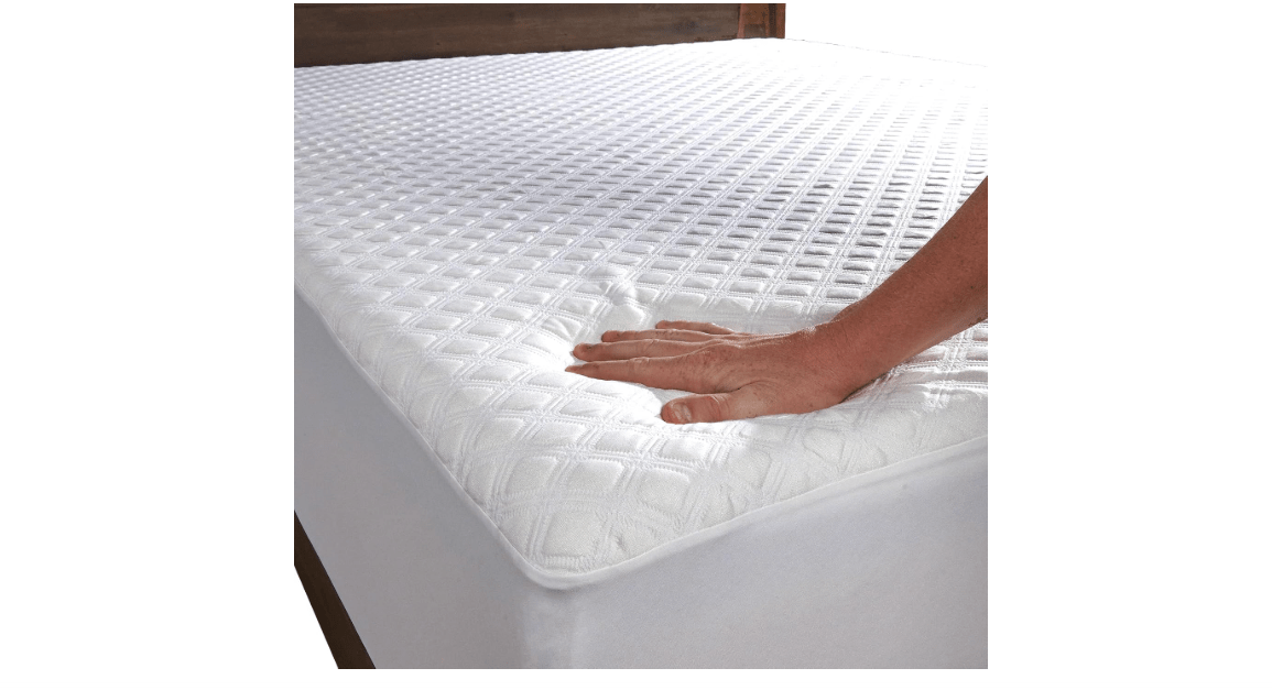 SafeRest Sleepure Waterproof Mattress Protector Queen Size - Viscose Derived from Bamboo - Fitted with Stretchable Pockets - Machine Washable Cotton Queen...
