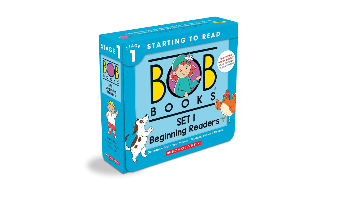 Bob Books - Set 1: Beginning Readers Box Set | Phonics, Ages 4 and up, Kindergarten (Stage 1: Starting to Read)