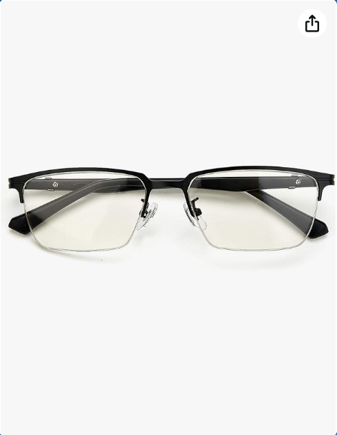 Progressive Multifocal Computer Reading Glasses Blue Light Blocking for Men
