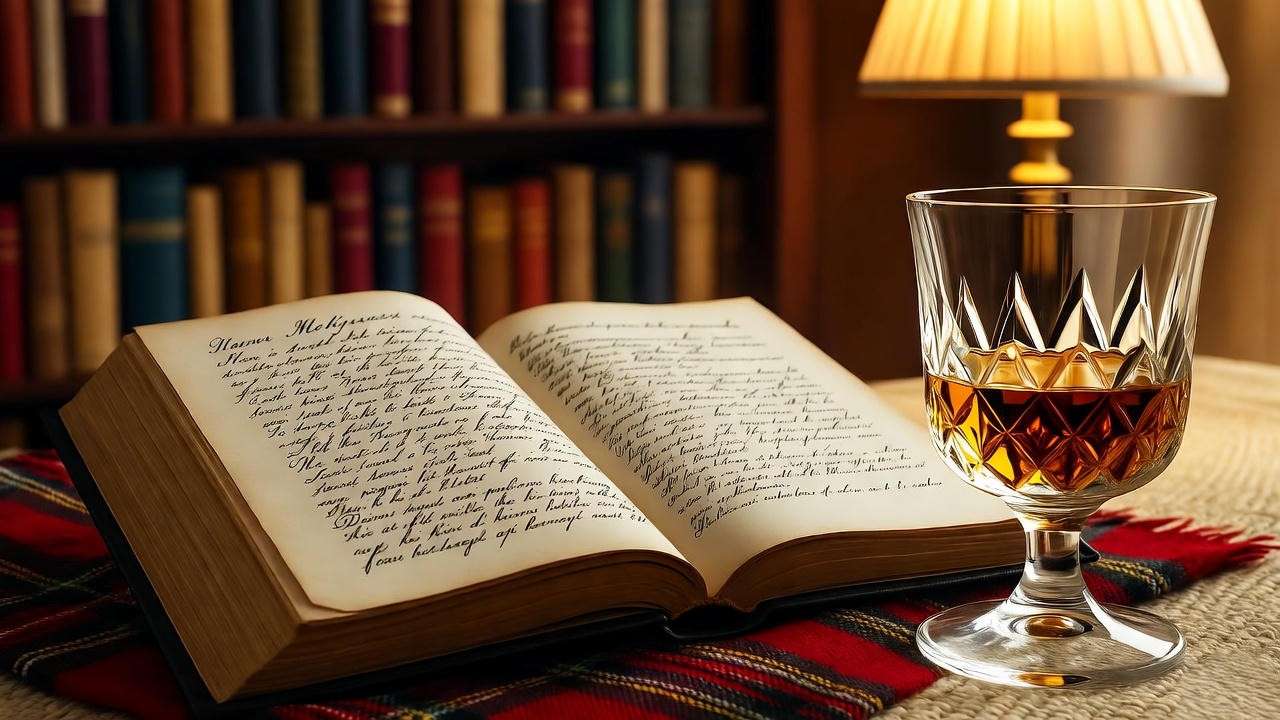 Annotated script with Shakespeare quotes and whisky – Hamlet to Hamish parallels in Hamish Macbeth TV series