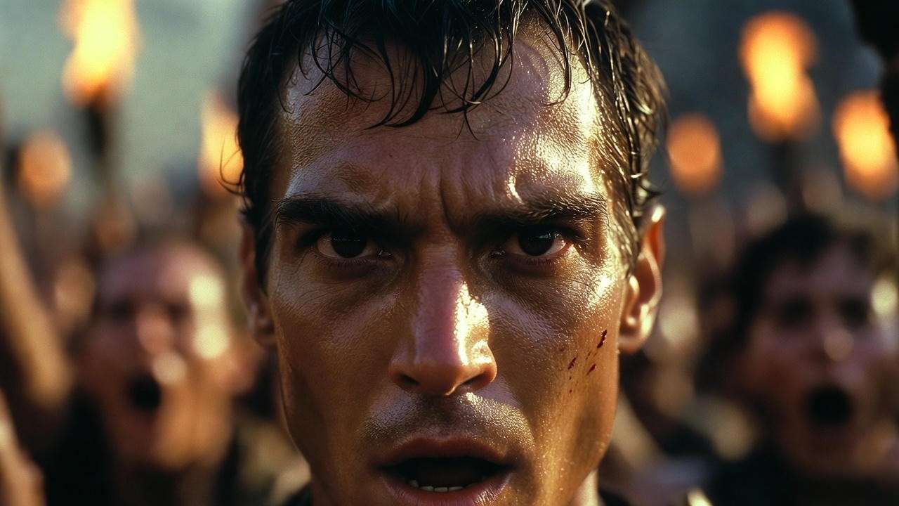 Mark Antony funeral speech intensity in Julius Caesar play: rhetoric and crowd manipulation