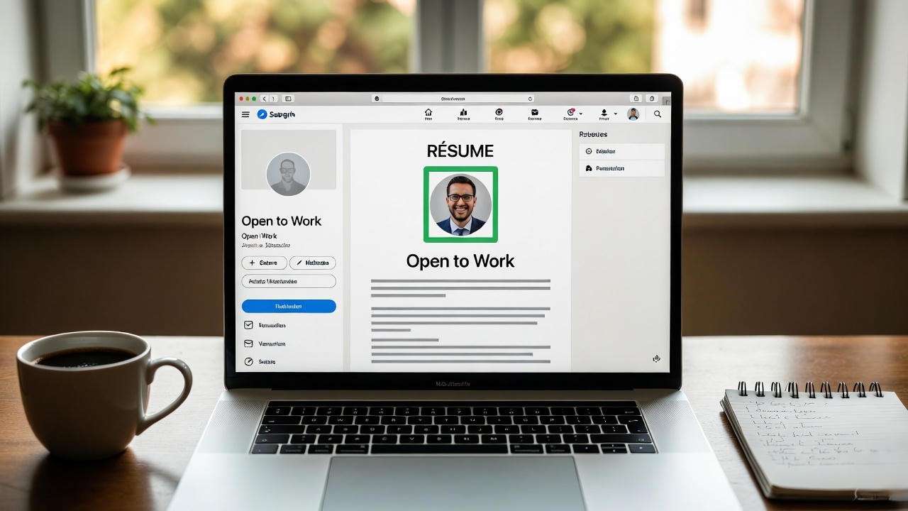Job seeker tailoring LinkedIn and résumé for Bell Canada application