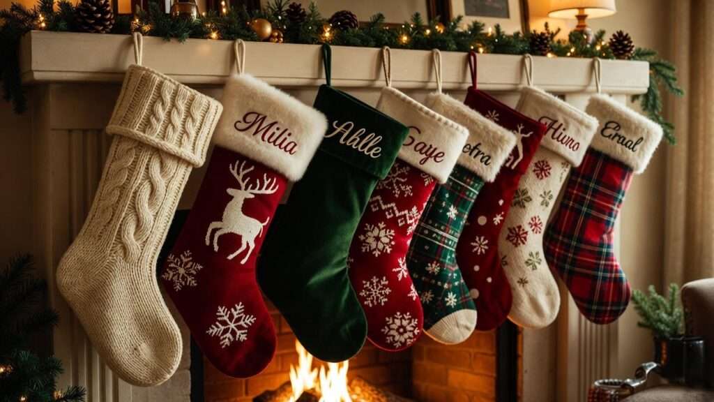 classic christmas stockings