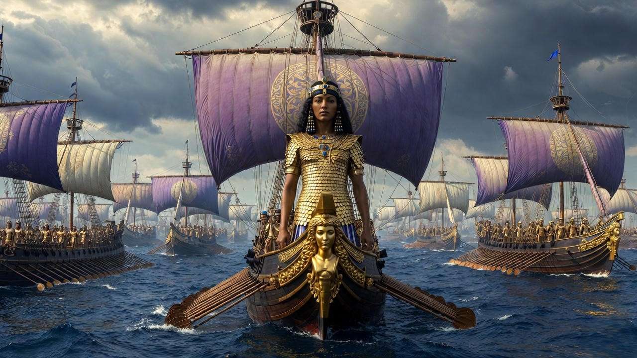 Cleopatra’s powerful Mediterranean navy, the largest fleet in the eastern ancient world