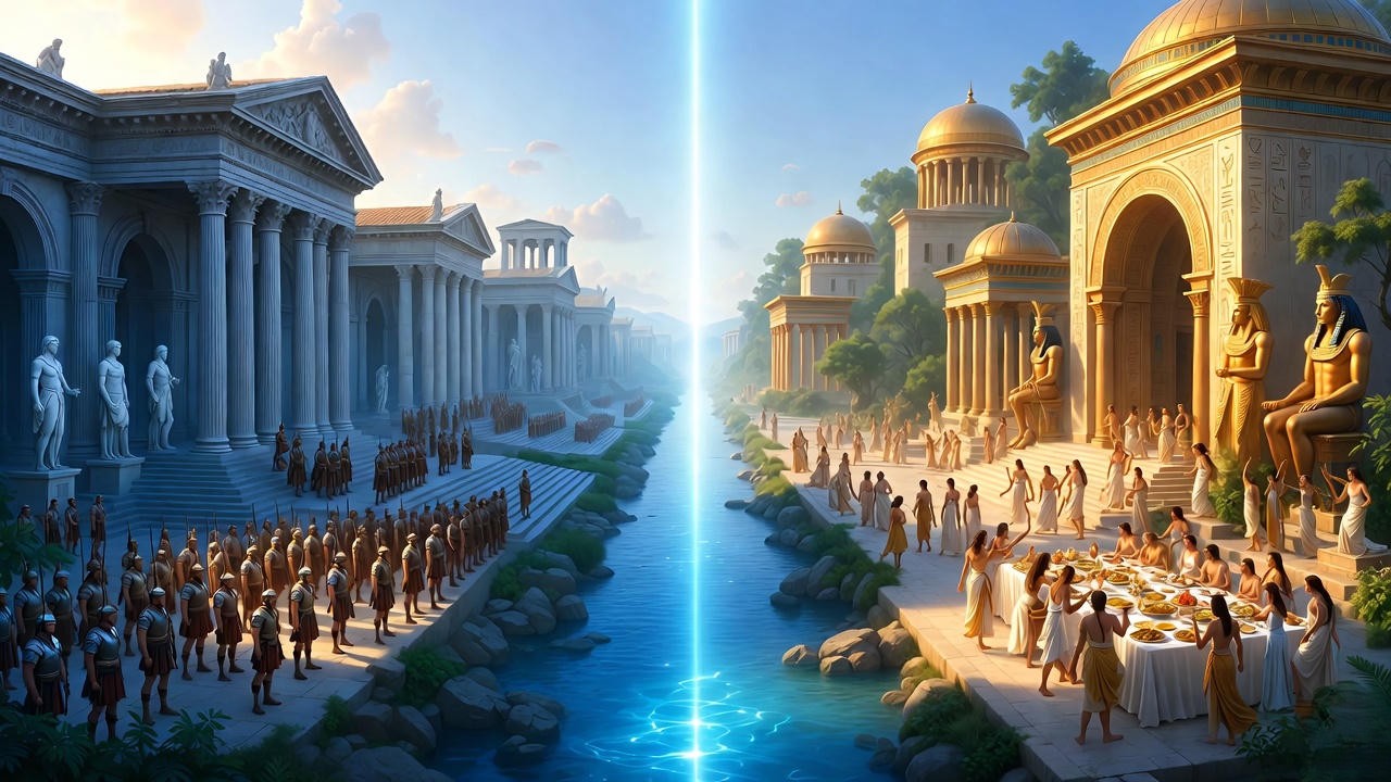 East vs West symbolism in Antony and Cleopatra themes Roman vs Egyptian culture