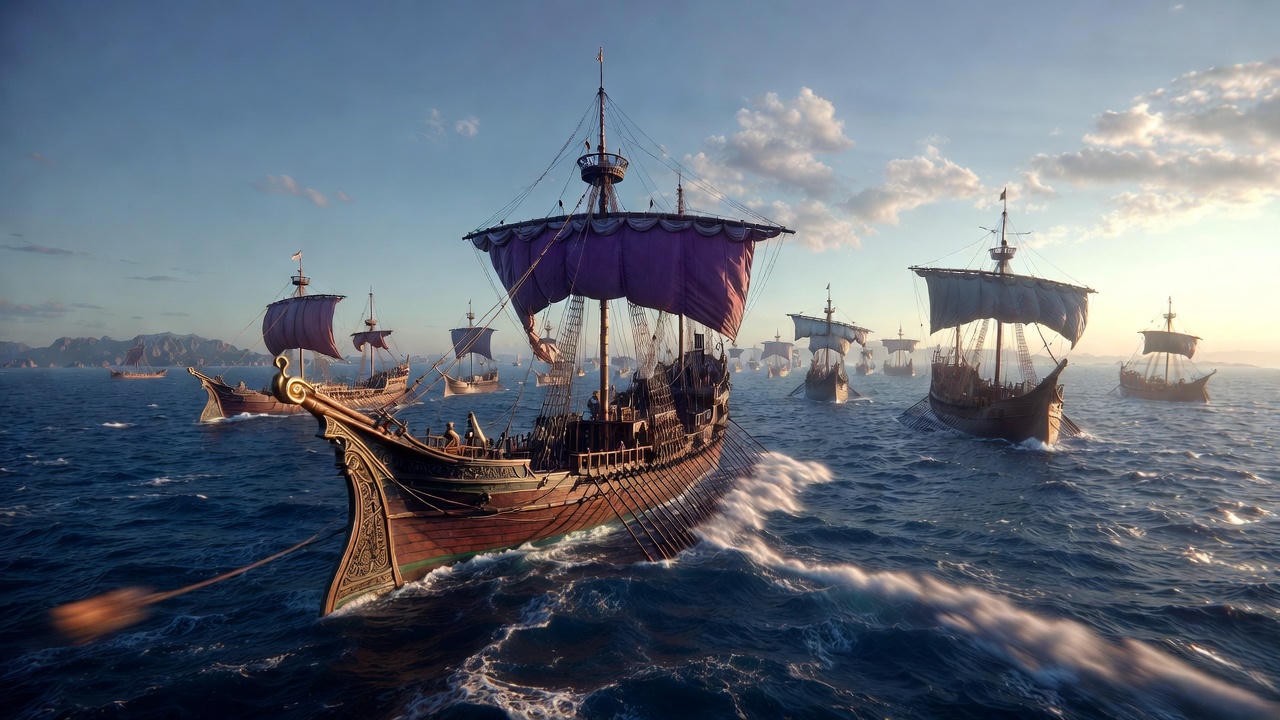 Cleopatra Mediterranean fleet of warships commanding Eastern seas in Shakespeare Antony and Cleopatra naval power