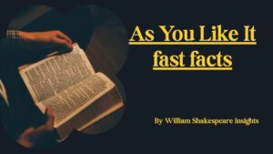 As You Like It fast facts