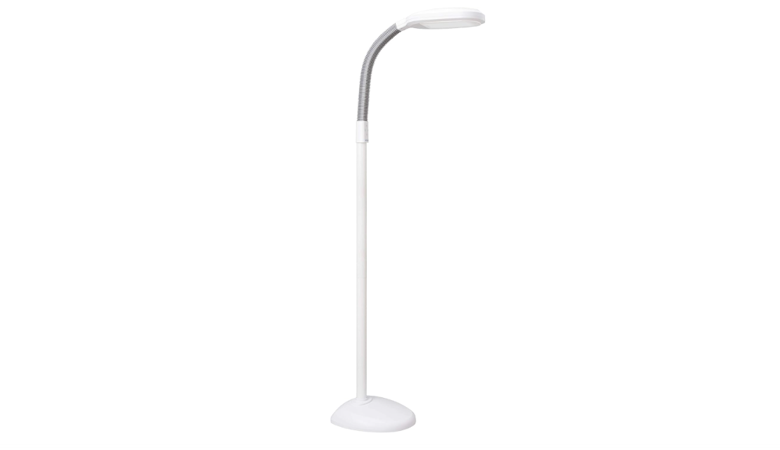Verilux SmartLight Full Spectrum LED Modern Floor Lamp with Adjustable Brightness, Flexible Gooseneck and Easy Controls - Reduces Eye Strain and Fatigue -...
