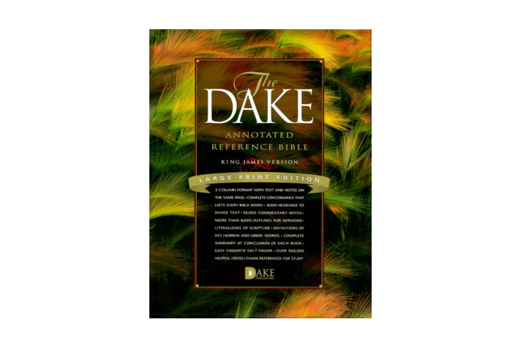 Dake Annotated Reference Bible-KJV-Large Print
