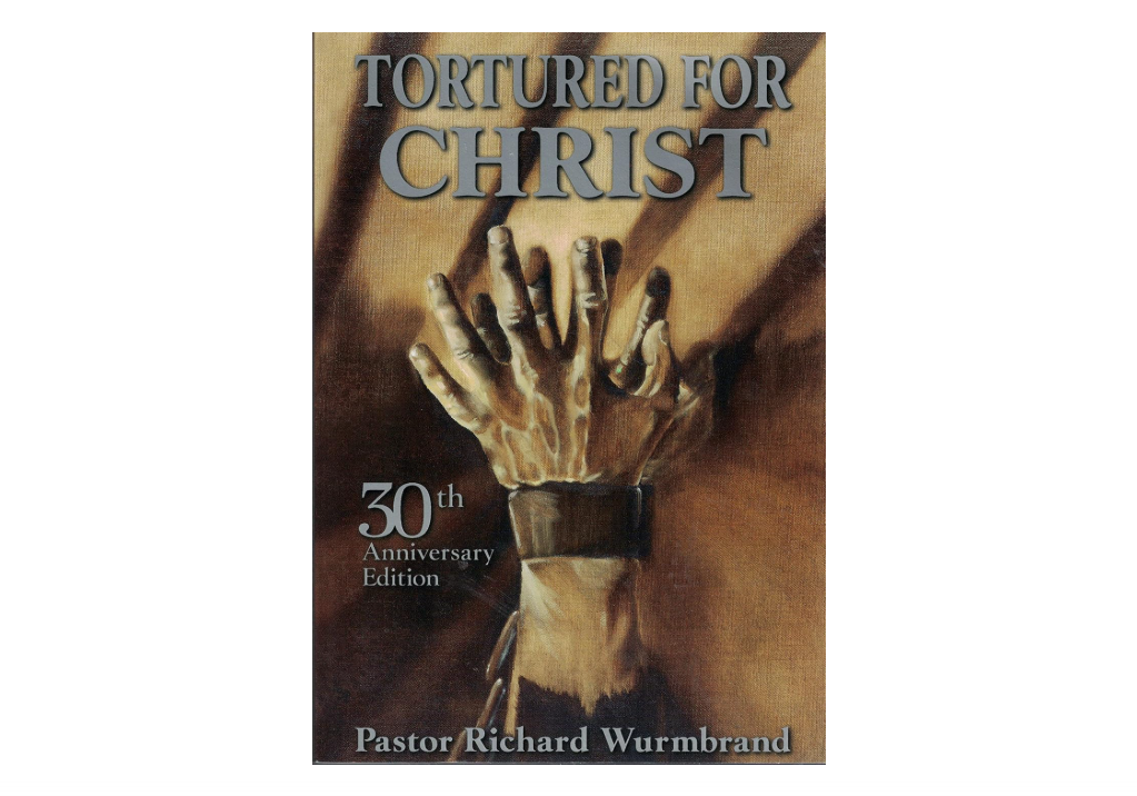 Tortured for Christ
