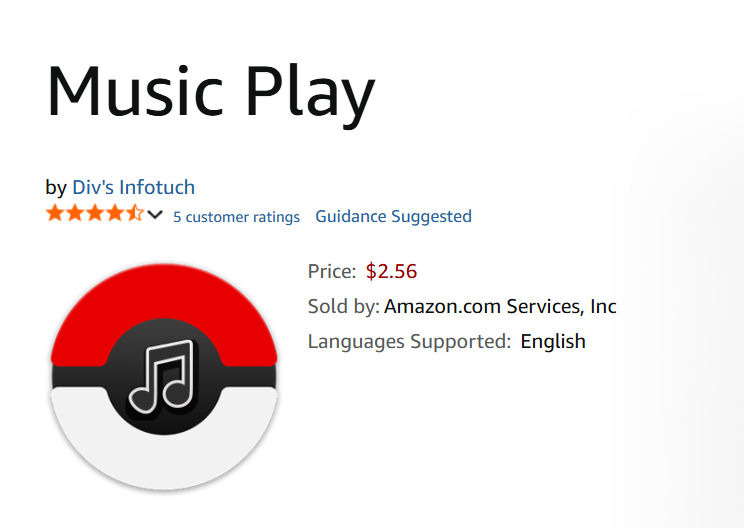 Amazon.com Services, Inc
Languages Supported: English