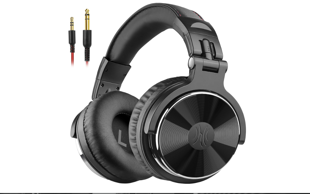 OneOdio Wired Over Ear Headphones Hi-Res Studio Monitor & Mixing DJ Stereo Headsets with 50mm Drivers and 1/4 to 3.5mm Jack for AMP Computer Recording... 