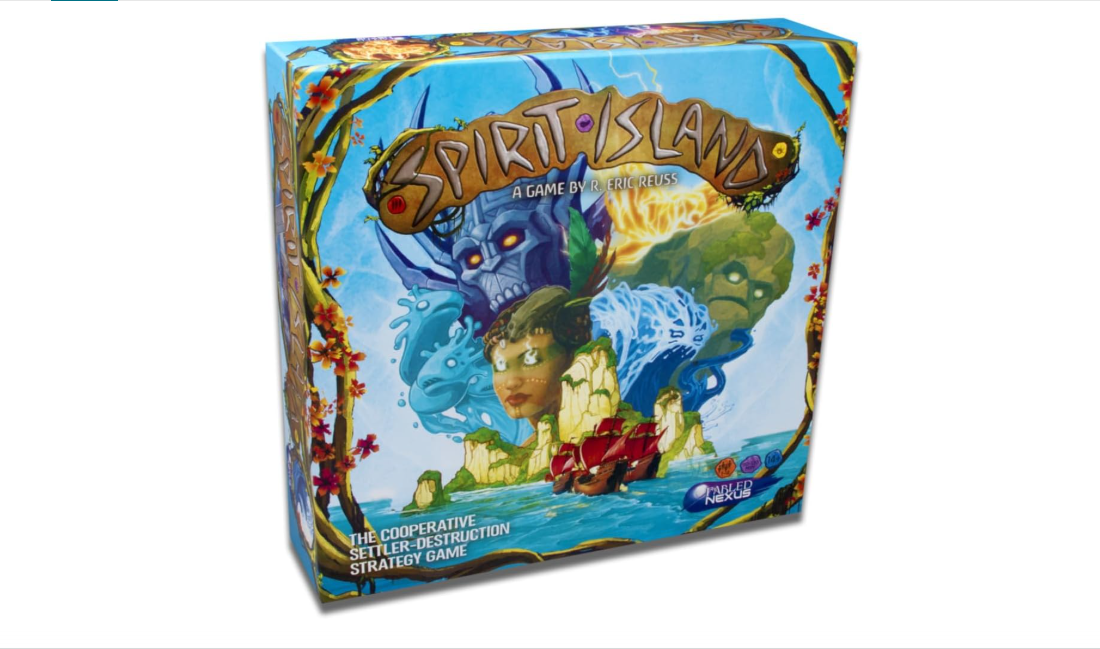 Greater Than Games | Spirit Island: Base Game | Cooperative Strategy Board Game | 1 to 4 Players | 90+ Minutes | Ages 14+ 
