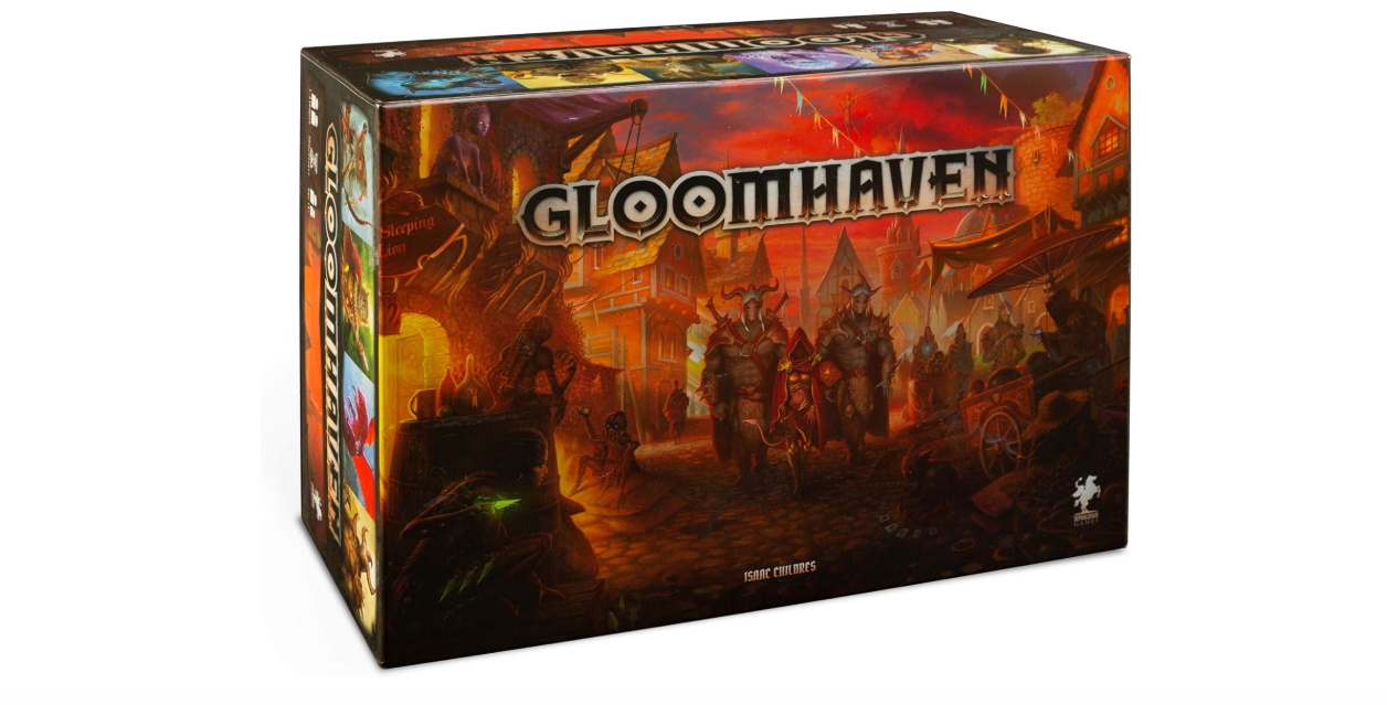Cephalofair Games: Gloomhaven, Award-Winning Strategy Board Game, For 1 to 4 Players, 60 to 120 Minute Play Time, For Ages 14 and up 