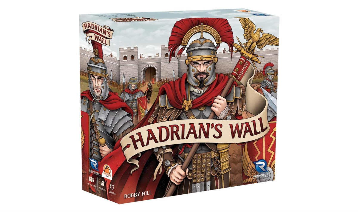 Renegade Game Studios: Hadrian's Wall, Strategy Board Game, 60 Minute Play Time, 1 to 6 Players, For Ages 12 and up 