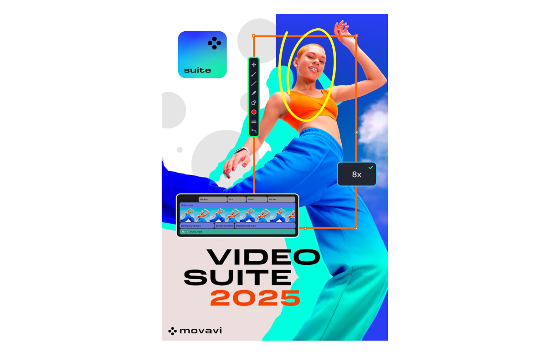 Movavi Video Suite - 1-Year Personal License [PC Download]
