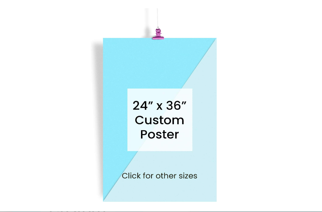 EzPosterPrints - Custom Poster Print - Upload Your Image/Photo - Personalized Photo Prints, Create Your Own Poster - Print Any Photos, Images - 24 X 36 inches
