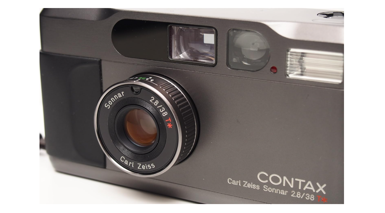Contax T2 Titanium Black 35mm Film Camera