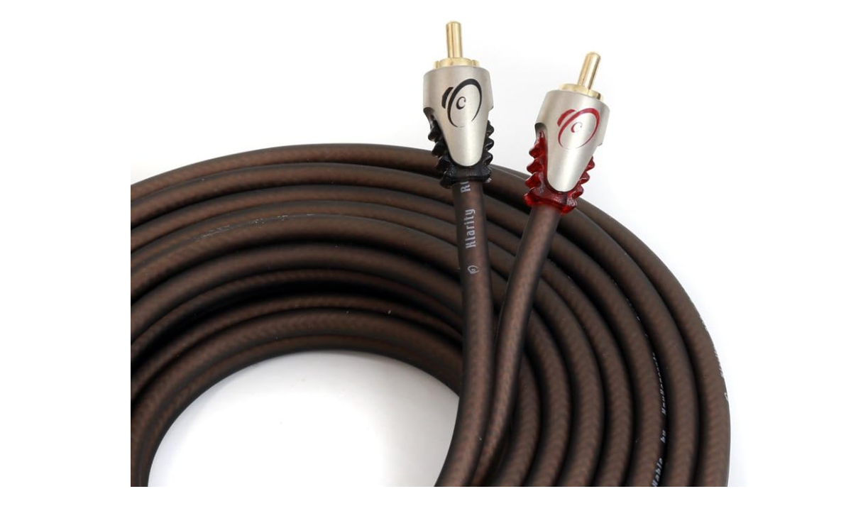 KnuKonceptz Klarity RCA Cable 2 Channel RCA Interconnect 25 Feet (8 Meter) 