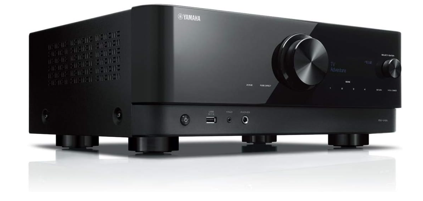 YAMAHA RX-V4A 5.2-Channel AV Receiver with MusicCast 