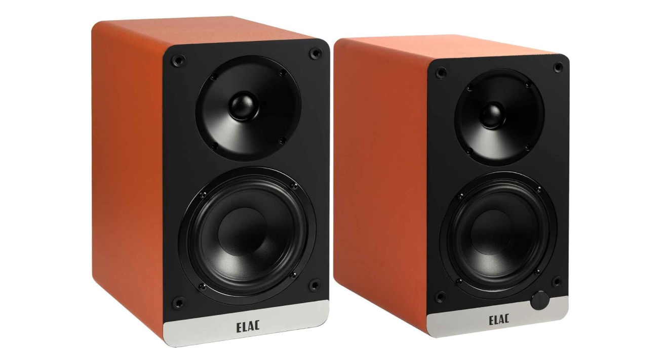 ELAC DCB41 Debut ConneX Powered Speakers (Orange)
