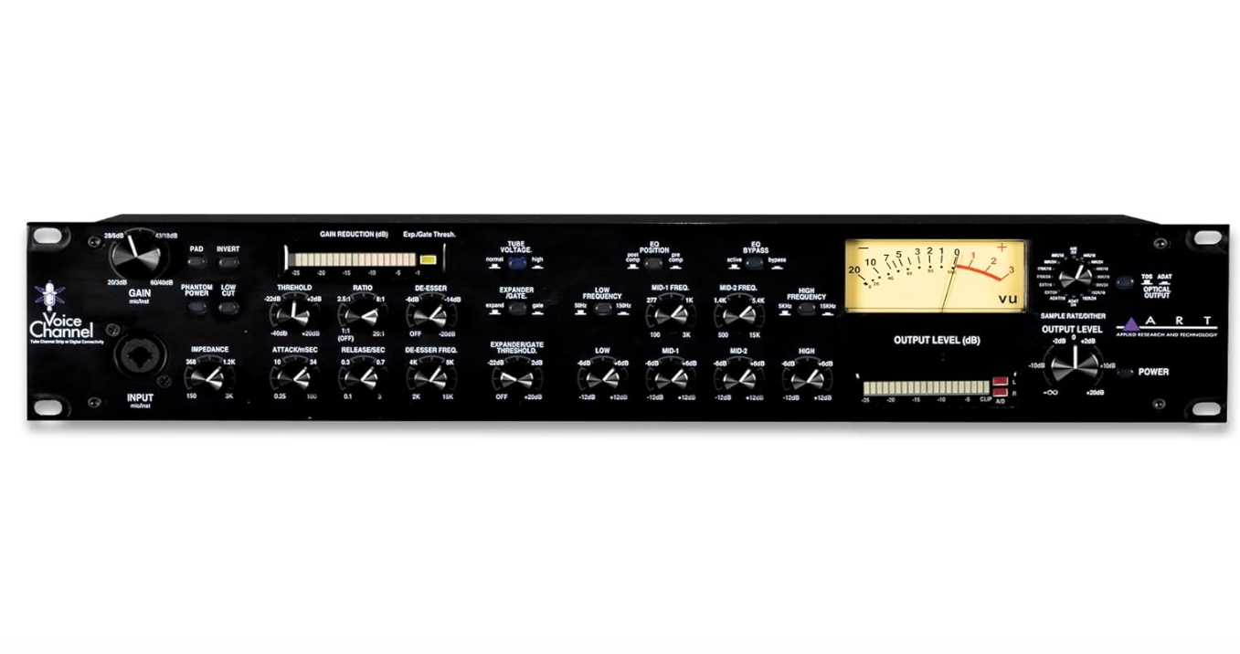 ART VoiceChannel Tube Channel Strip With Digital Outs
