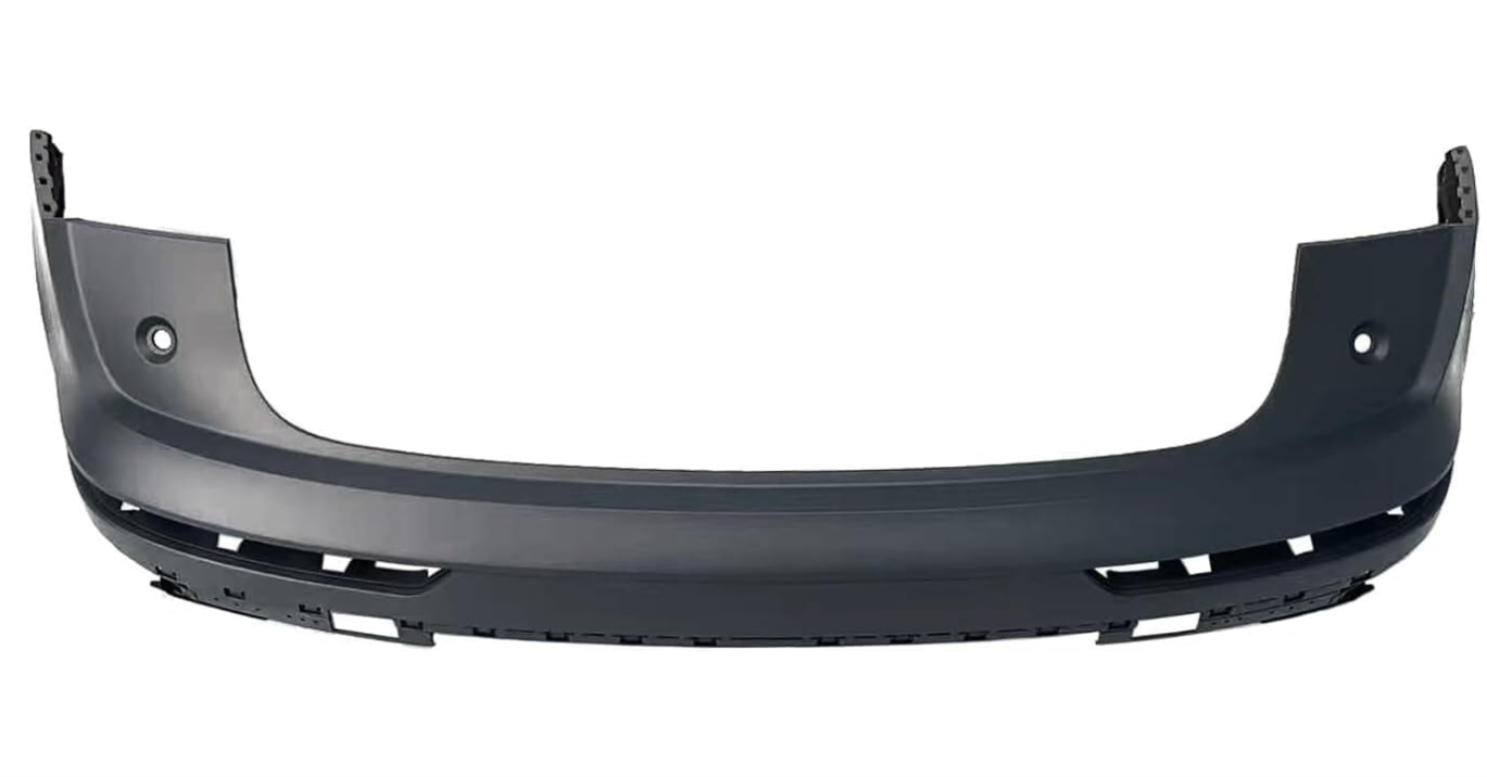 Rear bumper Compatible with2018-2020 Audi Q5 2.0T | Anti-rust primer | 80A807067GRU AU1100248,W/O Parking Sensor Holes
