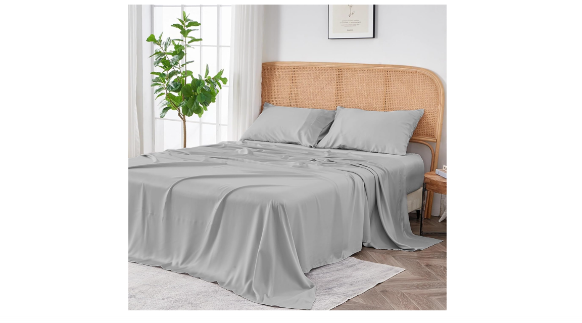 Sijo AiryWeight Tencel Sheet Set, 100% Lyocell Derived from Eucalyptus, Buttery Soft, Architectural Digest 2022 Best Cooling Sheets Winner - 2pc - 1...
